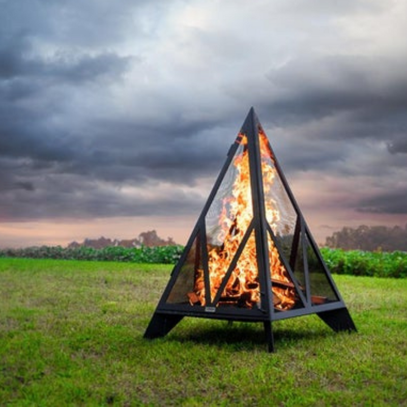 Pyramid Outdoor Fire Place