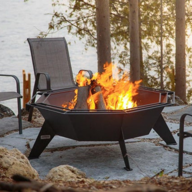 Cottager Octagonal Outdoor Fire Pit