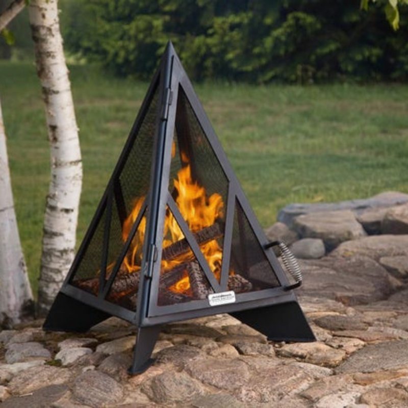Pyramid Outdoor Fire Place