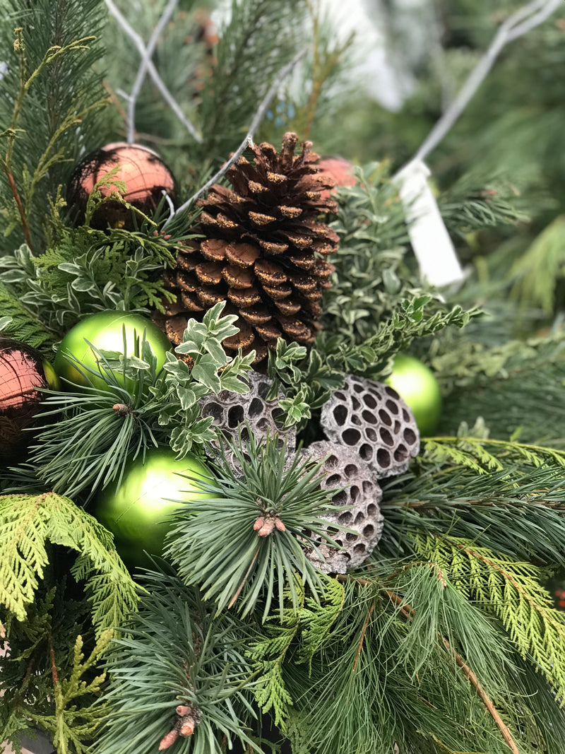 Workshop - Classic Winter Porch Pot